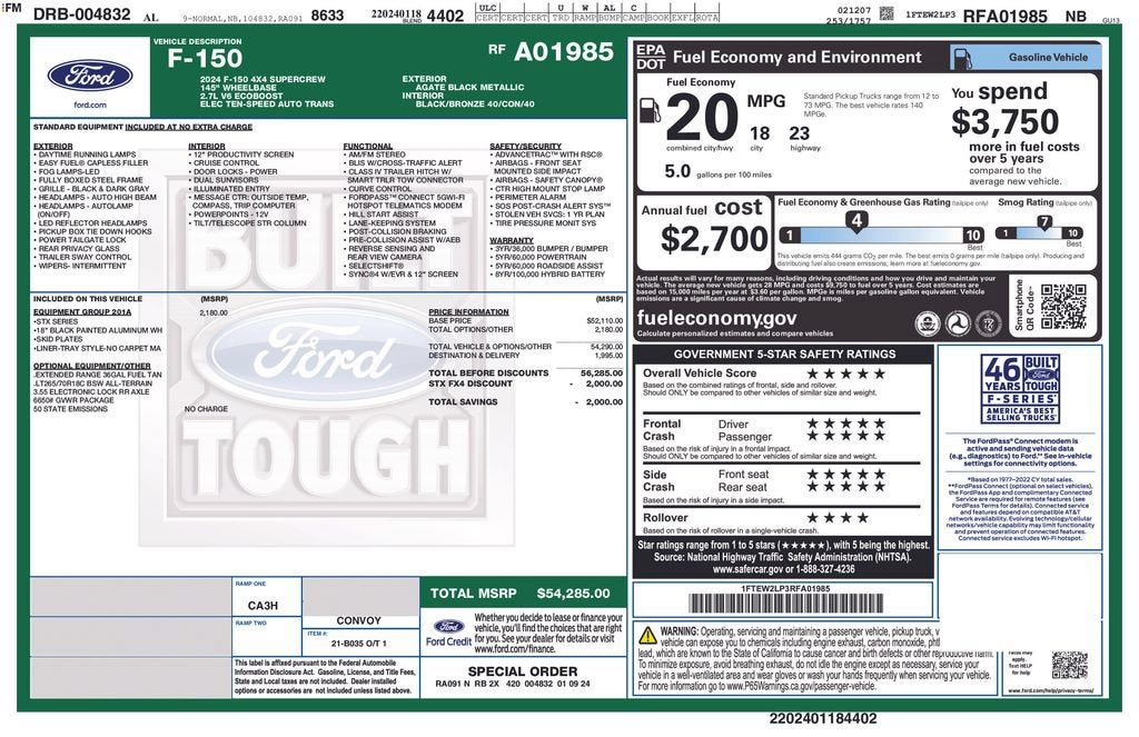 2024 Ford F-150 STX