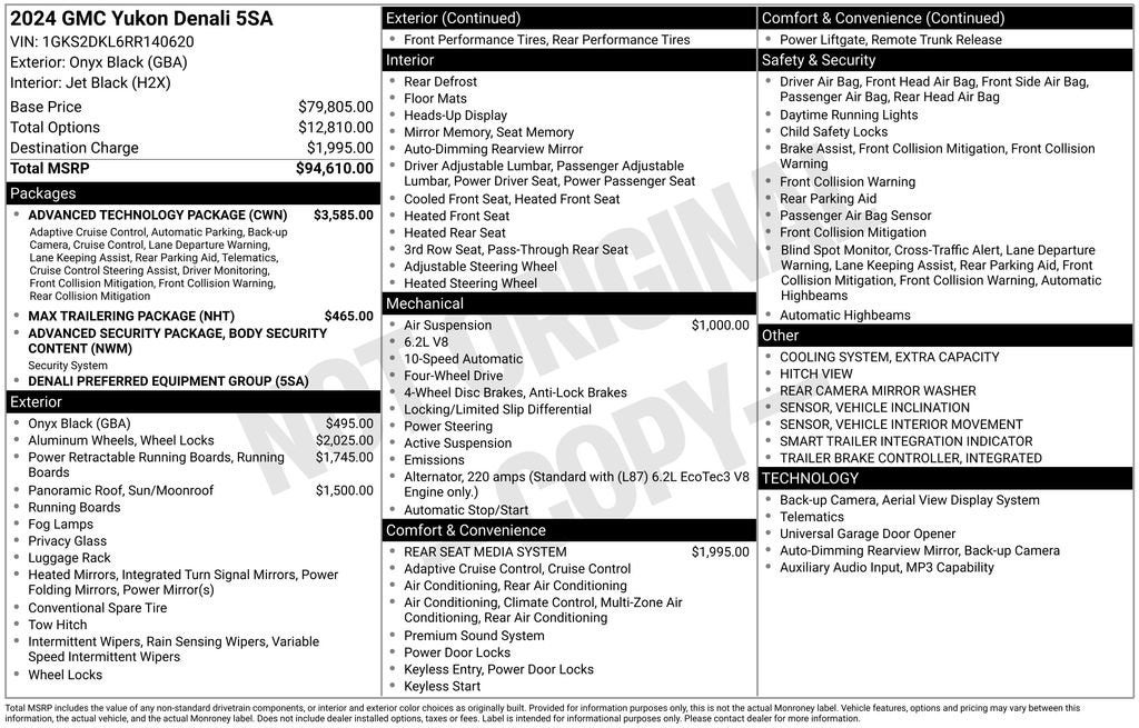 2024 GMC Yukon Denali - Photo 23