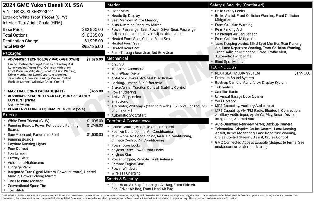 2024 GMC Yukon XL Denali - Photo 22