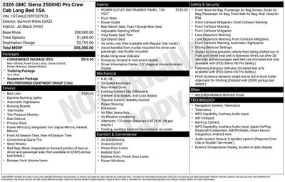 2026 GMC Sierra 2500 HD Pro
