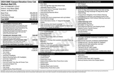 2024 GMC Canyon Elevation