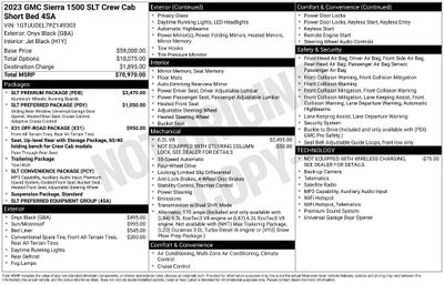 2023 GMC Sierra 1500 SLT