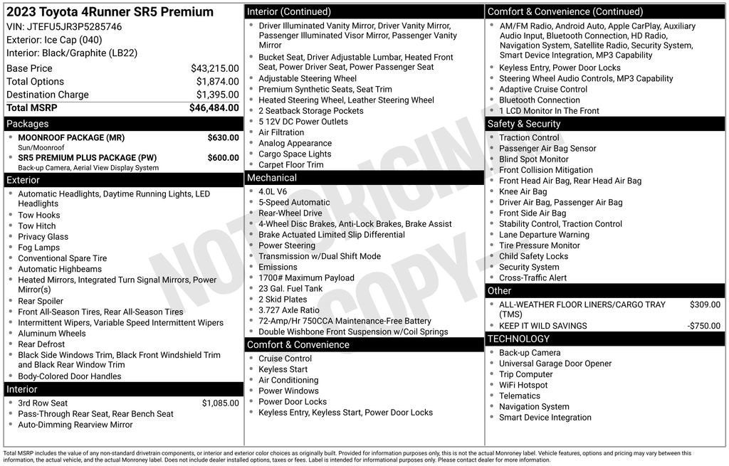 2023 Toyota 4Runner SR5 Premium - Photo 22