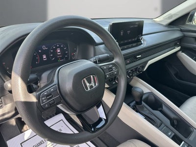 2025 Honda Accord Sedan SE
