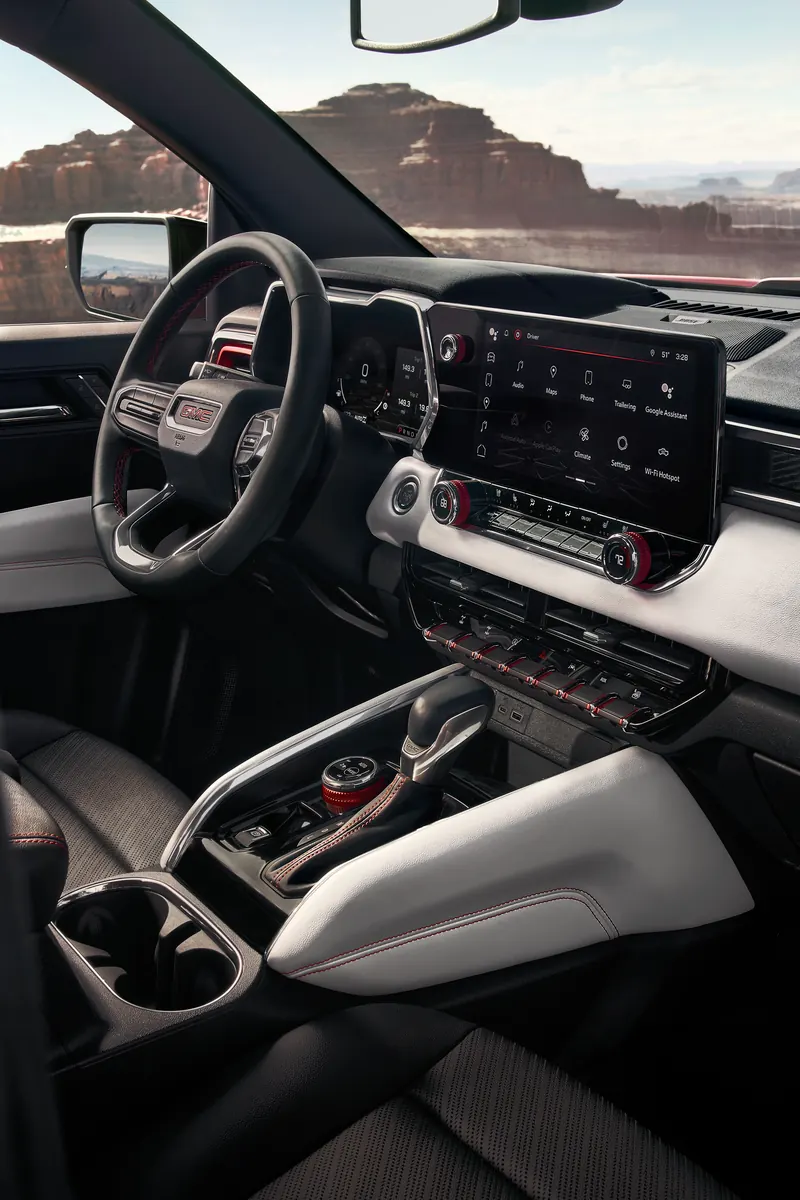 2026 GMC Canyon infotainment system at Bentley Buick GMC in Huntsville AL