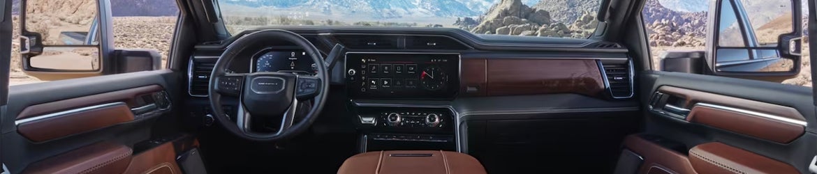 GMC Sierra-HD Denali interior