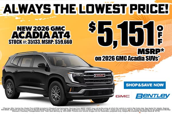 Acadia MSRP