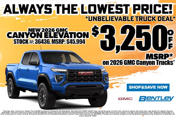 Canyon MSRP