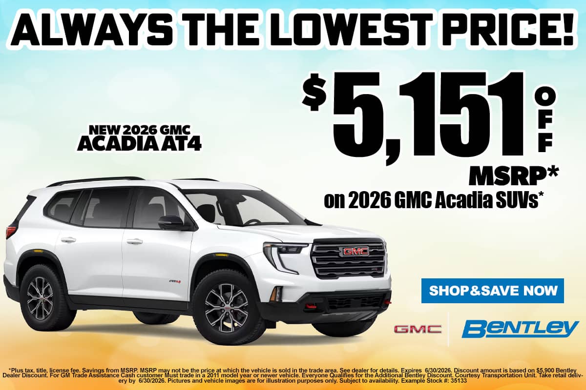 Acadia MSRP