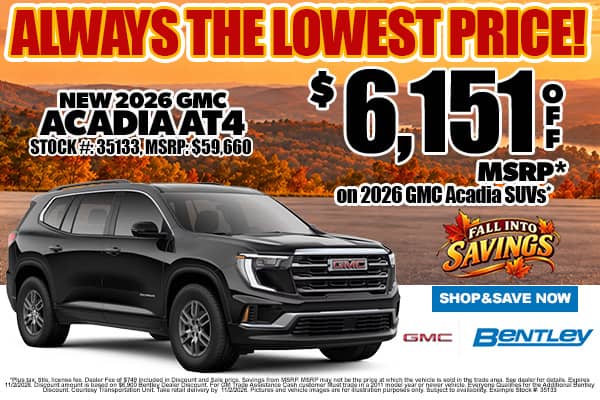 Acadia MSRP