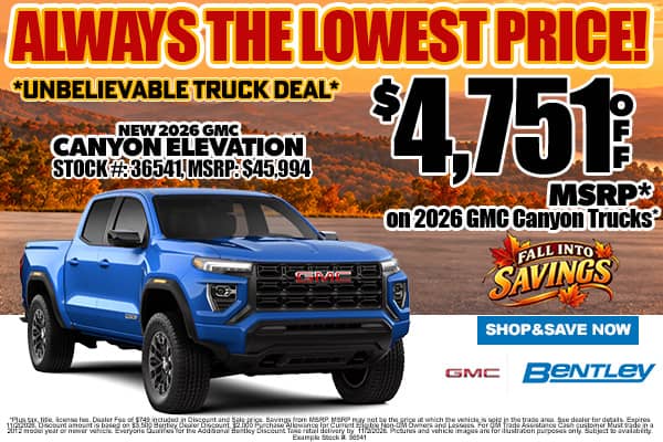 Canyon MSRP