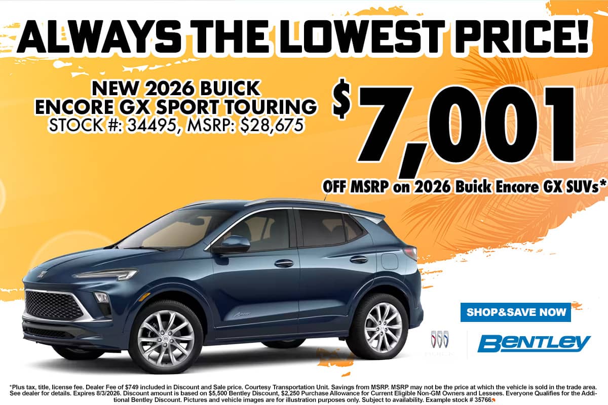 Encore GX MSRP