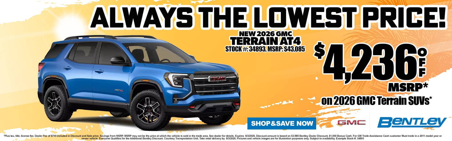 Terrain MSRP